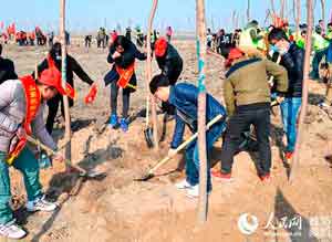 潍坊青少年环保实践活动举行