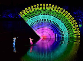 【杭州G20】最忆是杭州50分钟内，近千名演员踏水而歌，东西方文化在这里完美交融。
