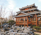 广西园花湖映楼展绚丽家园